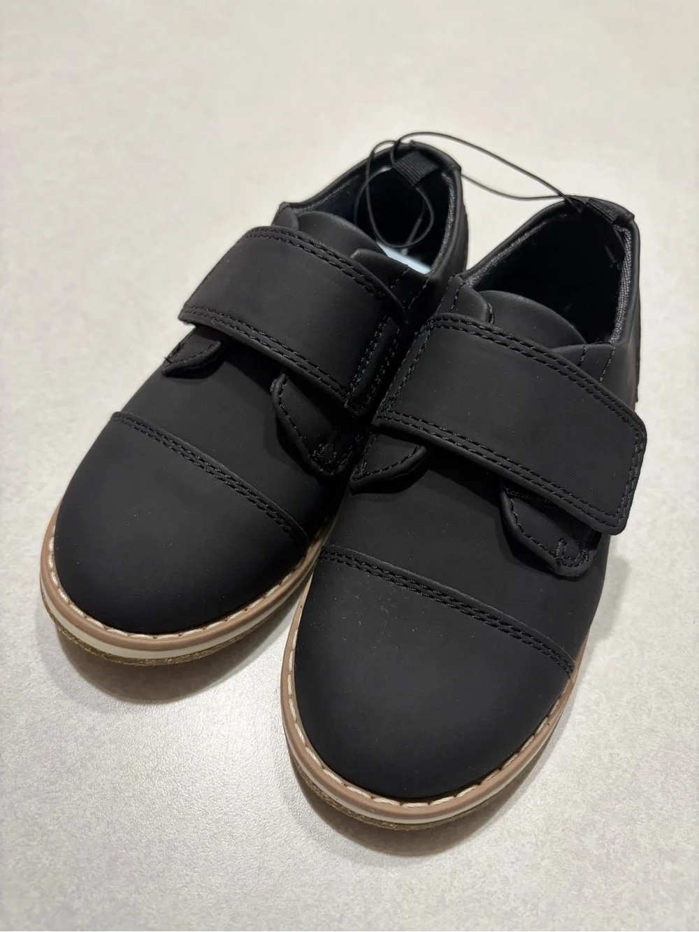 Cat & Jack Black Kids Hook-and-Loop footwear